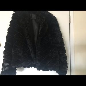 Faux Fur Coat Never Worn
